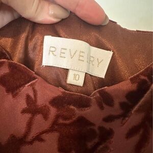 Revery Velvet Floral Dress